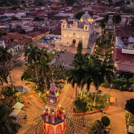 La Casa De Mamapan Hotel Colonial Ahuachapán Exteriör bild