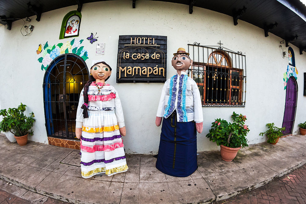 La Casa De Mamapan Hotel Colonial Ahuachapán Exteriör bild